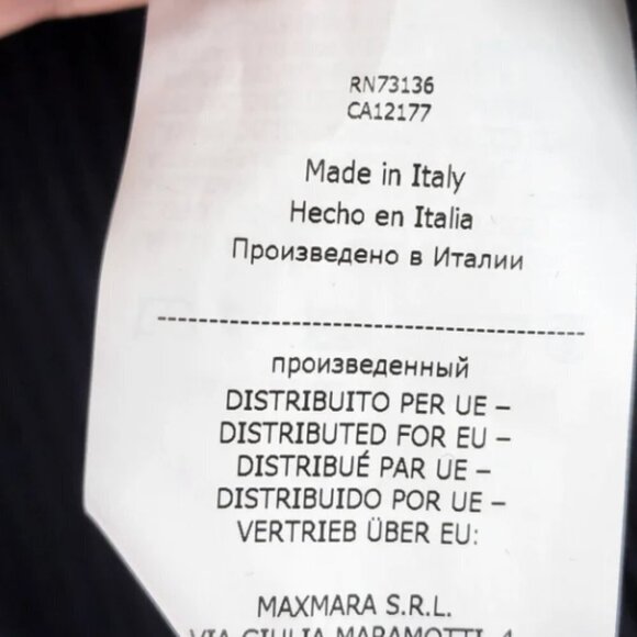 'S Max Mara Women's Rango Rib Knit Wool Yarn Sweater - M - Picture 6 of 8